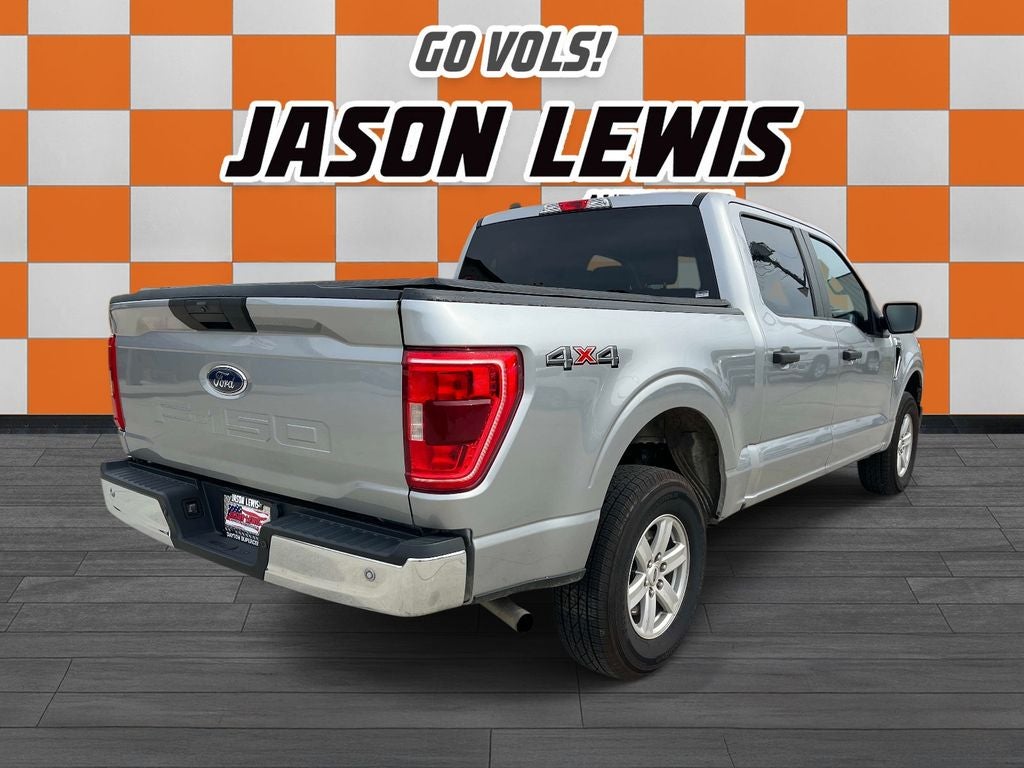 2022 Ford F-150 — rear three-quarter view