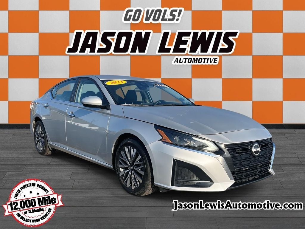 2023 Nissan Altima 2.5 SV in Brilliant Silver Metallic — front three-quarter view