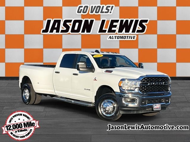 2024 RAM 3500 Big Horn in Bright White Clearcoat — front three-quarter view