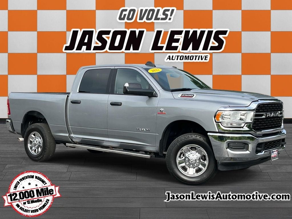2022 RAM 2500 Big Horn in Billet Silver Metallic — front three-quarter view