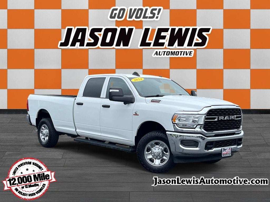 2024 RAM 2500 Tradesman in Bright White Clearcoat — front three-quarter view