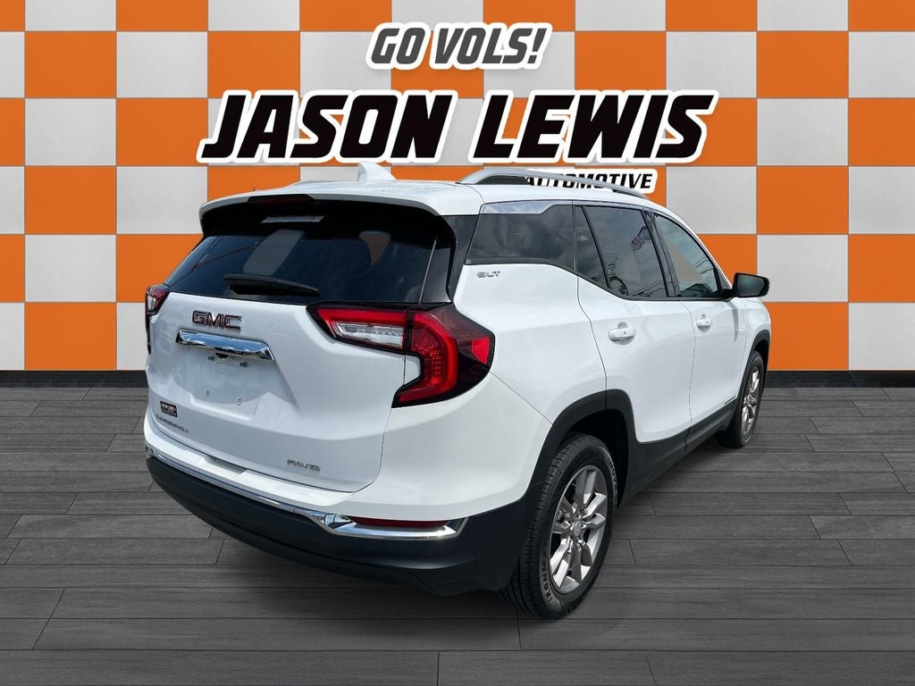 2024 GMC Terrain — rear three-quarter view